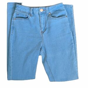 NOBO High Waisted Light Wash Skinny Jeans Size 5 Junior